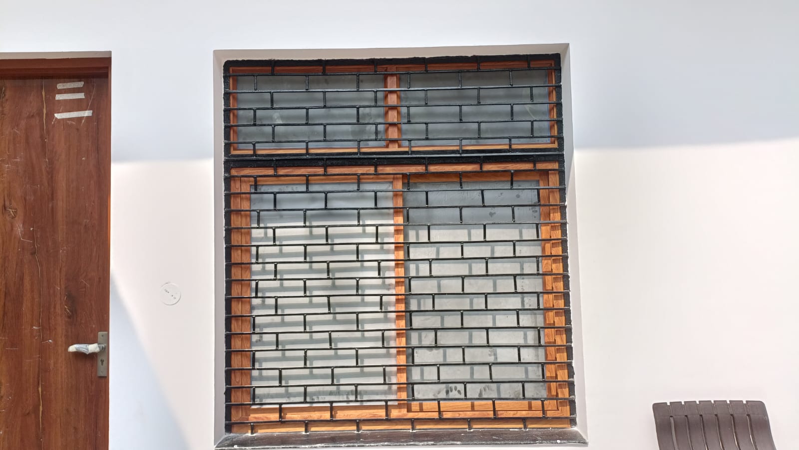 Flush doors and WPC doors available at Banda hardware shop